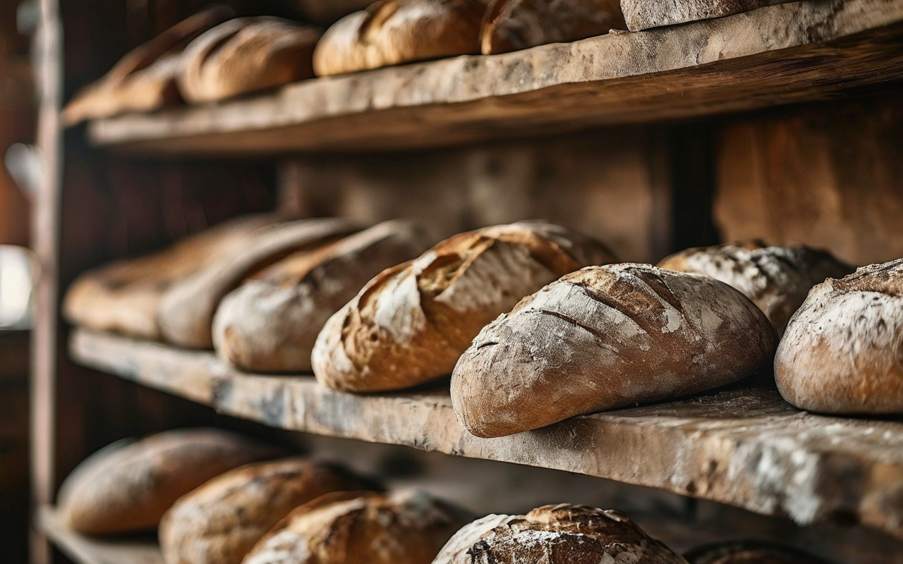 Our signature sourdough bread, made with love and care